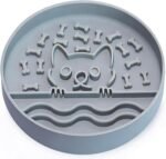 Slow Feeder Dog Bowl with Non-Slip Base, Silicone Puzzle Dog Food Bowl with Unique Design, Slow Feeding Bowl for All Types of Dogs Cats, Interactive Slow Eating, Anti-Choking, BPA-Free - Image 2