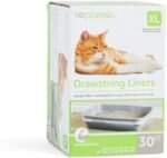 So Phresh Drawstring Cat Litter Box Liners 38.3" L X 16.3" W Count of 30 - Image 2