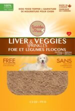Sprinkles & Paws Liver and Veggies Dog Food Topper | Made in Canada in Healthy Powder Form | Beef Liver Powder for Dogs | Helps with Eating, Add to Food as Meal Mixer or Treat - Image 2