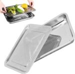 Sprouting Tray, Reusable Cultivation Tool, Stainless Steel Plant Germination Trays, for Hydroponics Transplantation Microplants Indoor Gardening Greenhouse - Image 2