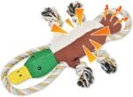 Squeaky Dog Toys, Duck Puppy Toys with Crinkle Paper and Squeaker, Interactive Tug of War Dog Toy for Small, Medium, and Large Breeds - Image 2