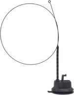 Suction Cup Cat Toy 35in Flexible Steel Cat Wand with Stand & DIY Refill Head 2-in-1 Hands-Free & Handheld Fun Teaser Toy for Indoor Home Teaser Wand - Image 2