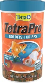 Tetra TetraPro Goldfish Crisps Fish Food, Enhanced with biotin for Optimal Health, 3.03 oz - Image 2
