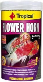 Tropical Young Flower Horn Cichlid Pellets - 95 g - Image 2