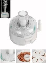 UPETTOOLS Mini Aquarium Sponge Filter, Small Fish Tank Filter Submersible Fish Filter Built-in Air Bubble Stone and Bio Balls for Fish Tanks up to 5 Gallon (Air Pump Not Included) - Image 2