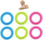 WADY Dog Chew Toys for Chewers, 6 Pcs Small DogToys Ring 360° Clean Pet Teeth, Puppy Teeth Chew Stick Toy for Small Medium - Image 2