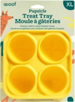 WOOF Pupsicle Treat Tray Mold, XL 75 lbs and Up, Silicone Molds for Dog Treats, Dishwasher Safe, Reusable Treat Tray, Freeze Refill Treats for The Pupsicle Toy - Image 2