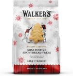 Walker's Mini Shortbread Christmas Trees, Holiday All Butter Cookies - 125g Bag - Image 2