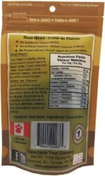 Yappetizers 100% Goat Heart Dehydrated Dog Treat | Hand Made in Canada Since 2003 - Equal to 1 Pound of raw Goat Hearts (Medium | 85 Grams | 3oz). (Bulk Container (2 Pounds | 32oz)) (Medium) - Image 2