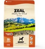 ZEAL Canada Dry Dog Food Pouch Air-Dried 96% Beef Formula Topper Dogs Treats Snacks Food with Complete Superfood Grain Free Rich Protein for Your Furry Friends, 2.2 lb/998 g - Image 2