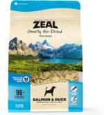 ZEAL Canada Dry Dog Food Pouch Air-Dried 96% Salmon & Duck Formula Topper Dogs Treats Snacks Food with Natural Grain Free Superfood Omega-3 Rich Dual-Protein for Your Furry Friends, 2.2 lb/998 g - Image 2