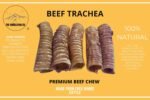 Beef Trachea Dog CHEW Treat - Beef Trachea for Dogs - *(6 INCH 8 Pack)* - Single Ingredient Beef Treats - 100% Natural Free Range Beef - Dental CHEW - Image 7