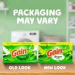 Gain dryer sheets, Original Scent, 240 Count, Fights static with a touch of scent, laundry sheets - Image 7