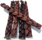 Beef Collagen Sticks for Dogs - Long Lasting Collagen Chews *(12 INCH Braided 4-6 Pack Approx. 500 Grams)* - Rawhide Free - Bully Stick Alternative High Protein Dental Treats Supports Joint Health - Image 3