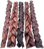Beef Collagen Sticks for Dogs - Long Lasting Collagen Chews *(12 INCH Braided 4-6 Pack Approx. 500 Grams)* - Rawhide Free - Bully Stick Alternative High Protein Dental Treats Supports Joint Health - Image 8