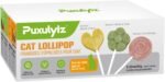 21pcs Cat Lollipop Treats, Freezed Dried Cat Grass Treats, High Protein for Hairball Control and Healthy Coat, Cat Treats with Catgrass, Cranberry, Egg Yolk Flavor - Image 10