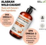 Deley Naturals Wild Alaskan Salmon Oil for Dogs & Cats - New & Improved Salmon Oil Plus Formula - Fish Oil for Dogs with DHA & EPA Fatty Acids - Omega 3 for Dogs Immunity, Healthy Skin & Coat - 237ml - Image 4