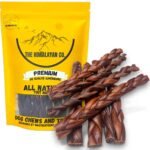 Beef Collagen Sticks for Dogs - Long Lasting Collagen Chews *(12 INCH Braided 4-6 Pack Approx. 500 Grams)* - Rawhide Free - Bully Stick Alternative High Protein Dental Treats Supports Joint Health - Image 2