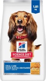 Hill's Science Diet Adult Oral Care Chicken, Rice & Barley Recipe Dry Dog Food 1.81 kg Bag - Image 2