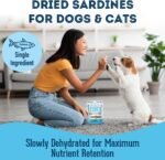 The Granville Island Pet Treatery Sardines for Dogs & Sardines for Cats (180g) - Dehydrated Single Ingredient Dog Treats - All Natural Dog Treats, Grain Free – Dog Training Treats - Image 3