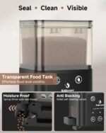 fishkeeper Automatic Fish Feeder for Aquarium - 320ML Large Capacity Adjustable Fish Feeder Automatic Dispenser with Timer for Vacation, Weekend or Daily Use, Three Fixed Methods - Image 6